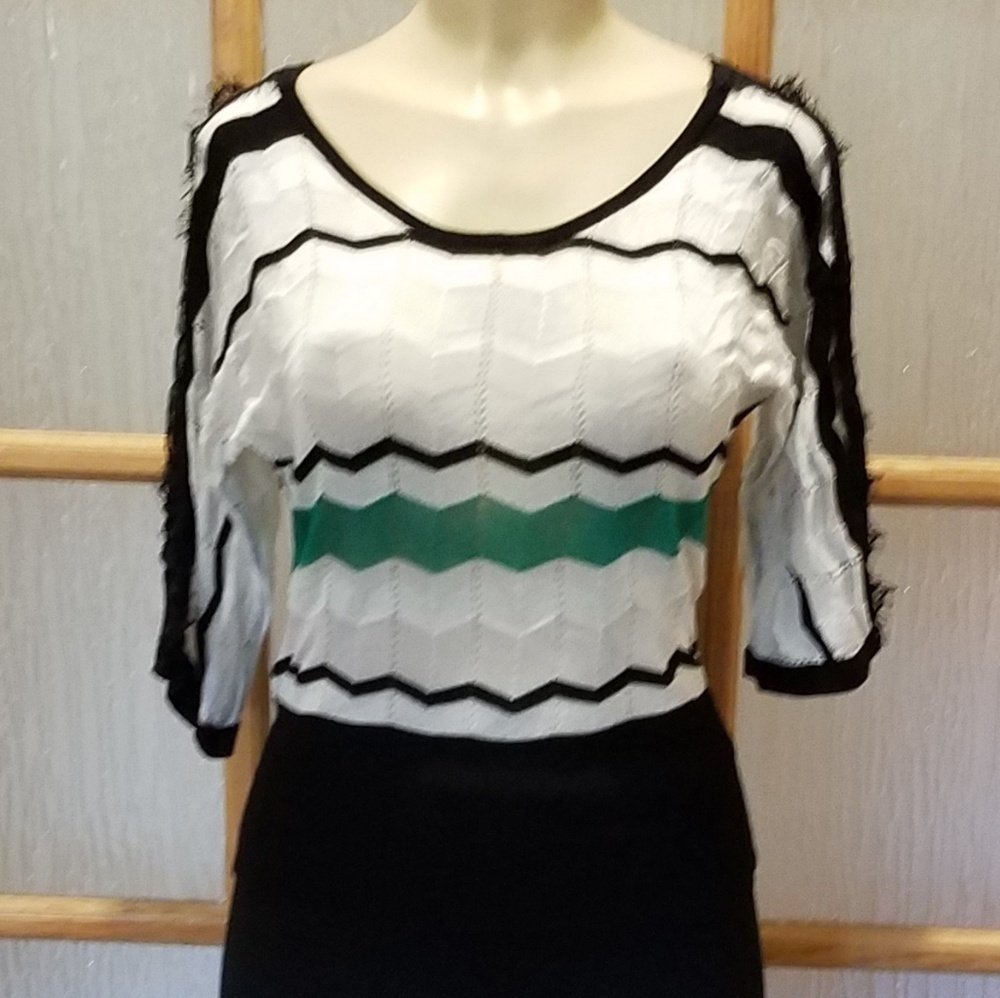 XOXO Rayon/Viscose Fringed Sweater